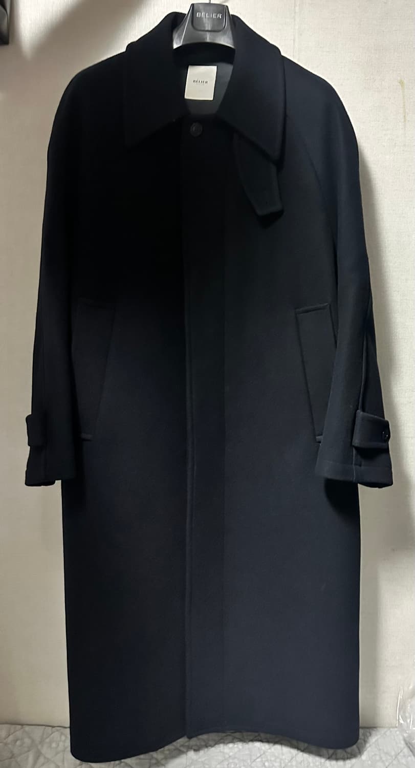 벨리에 맥시 맬톤 울 발마칸 코트/다크네이비/L 상품이미지2