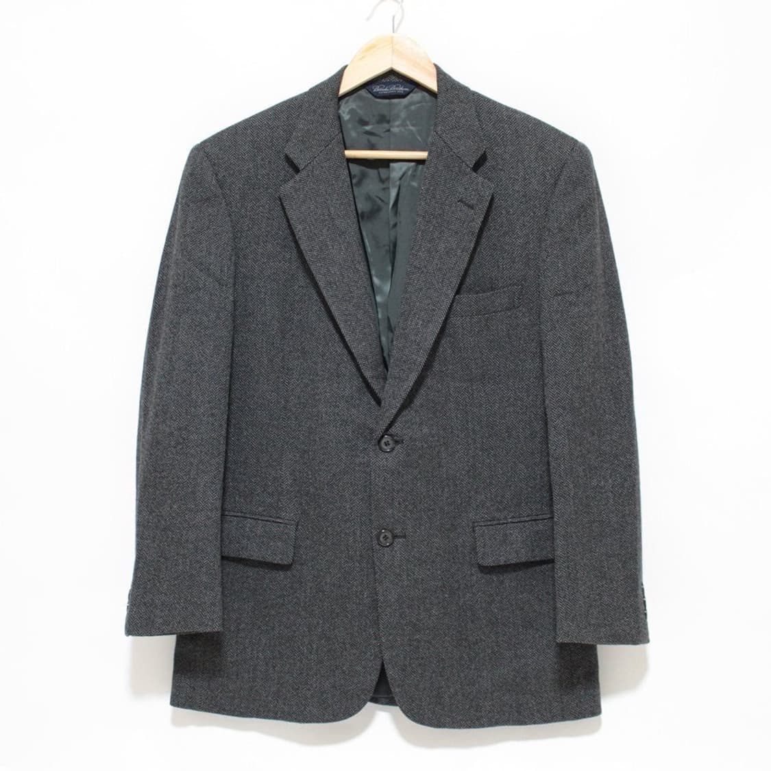 브룩스 브라더스 그레이 헤링본 트위드 자켓 상품이미지1