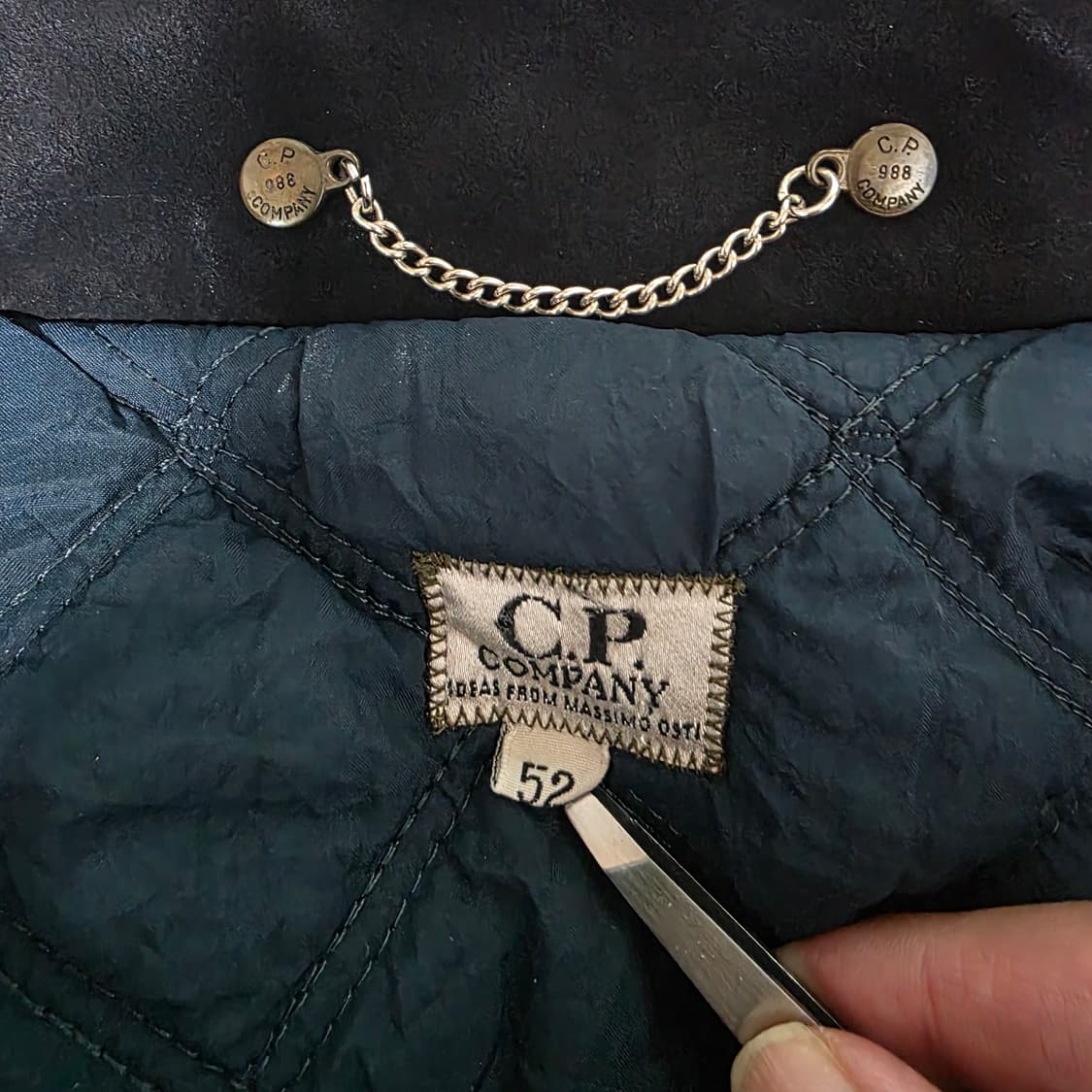 [52] 빈티지 88AW CP컴퍼니 아카이브 마시모 오스티 멀티포켓 자켓 상품이미지10