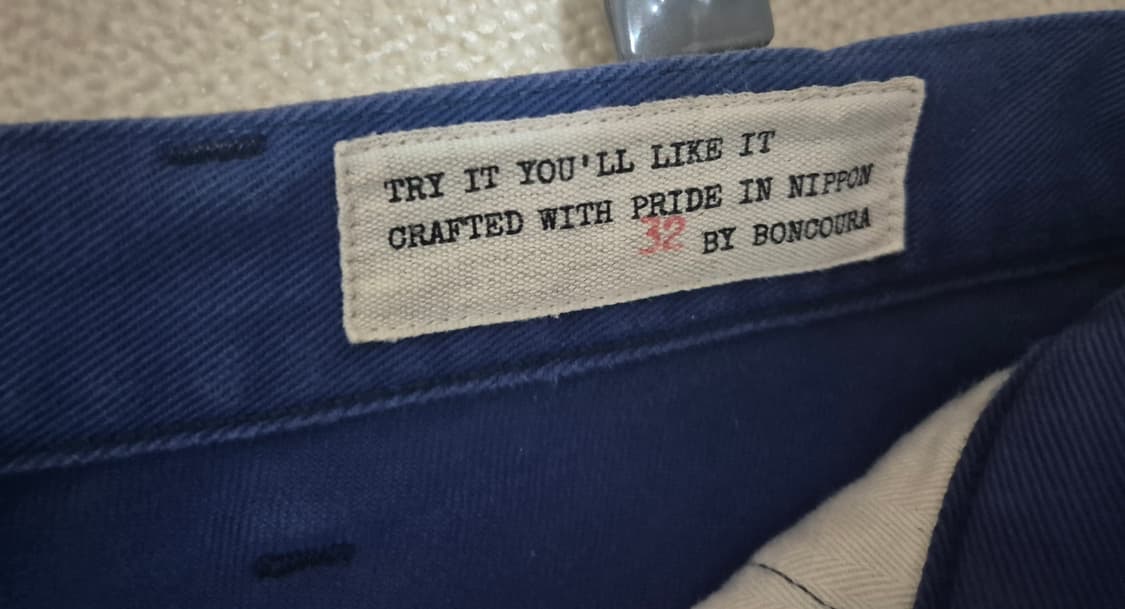 본쿠라 트윌팬츠 32사이즈 상품이미지2