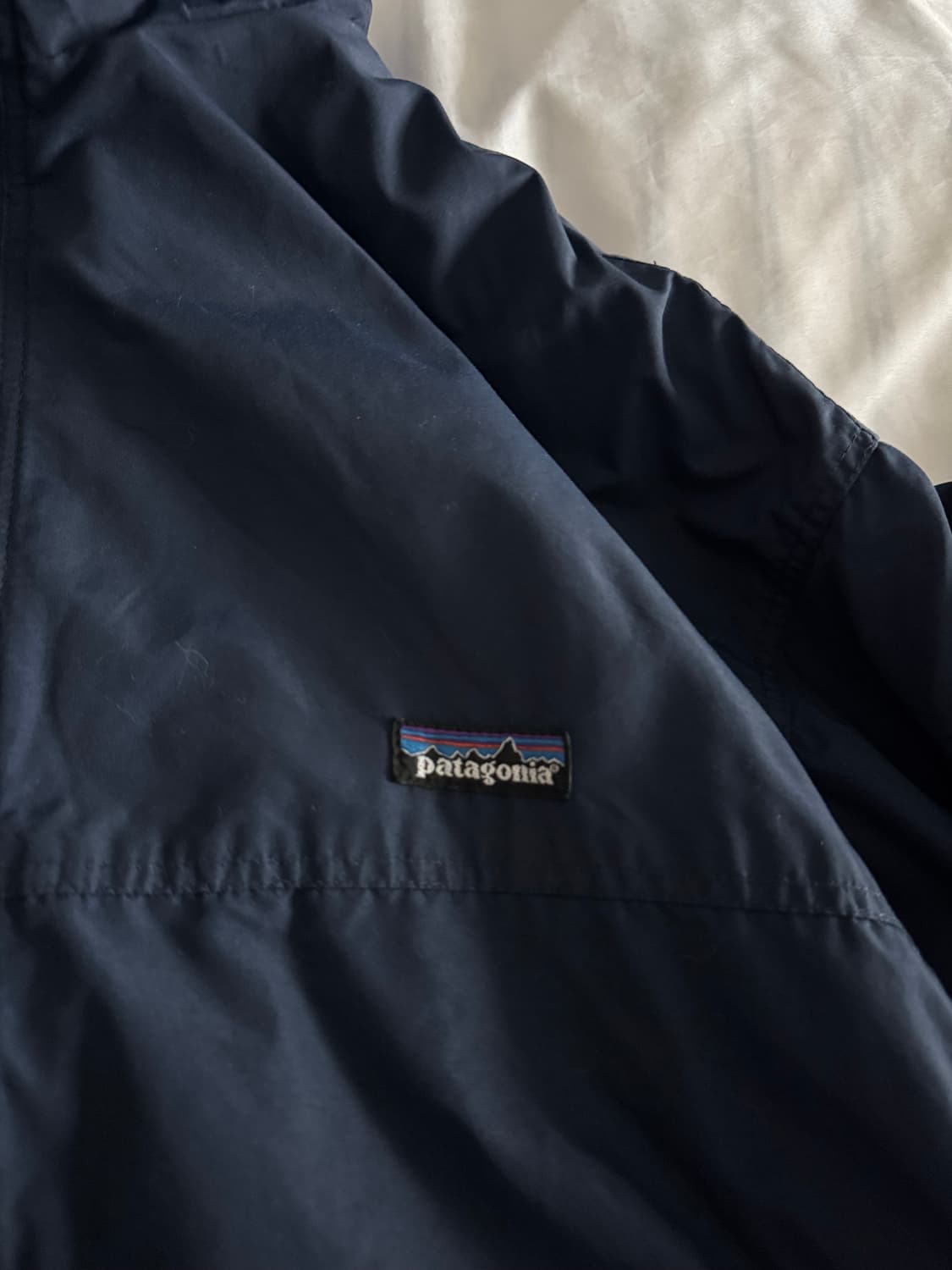 [L] USA 파타고니아 쉘드 신칠라 자켓 REWORK 네이비 상품이미지4