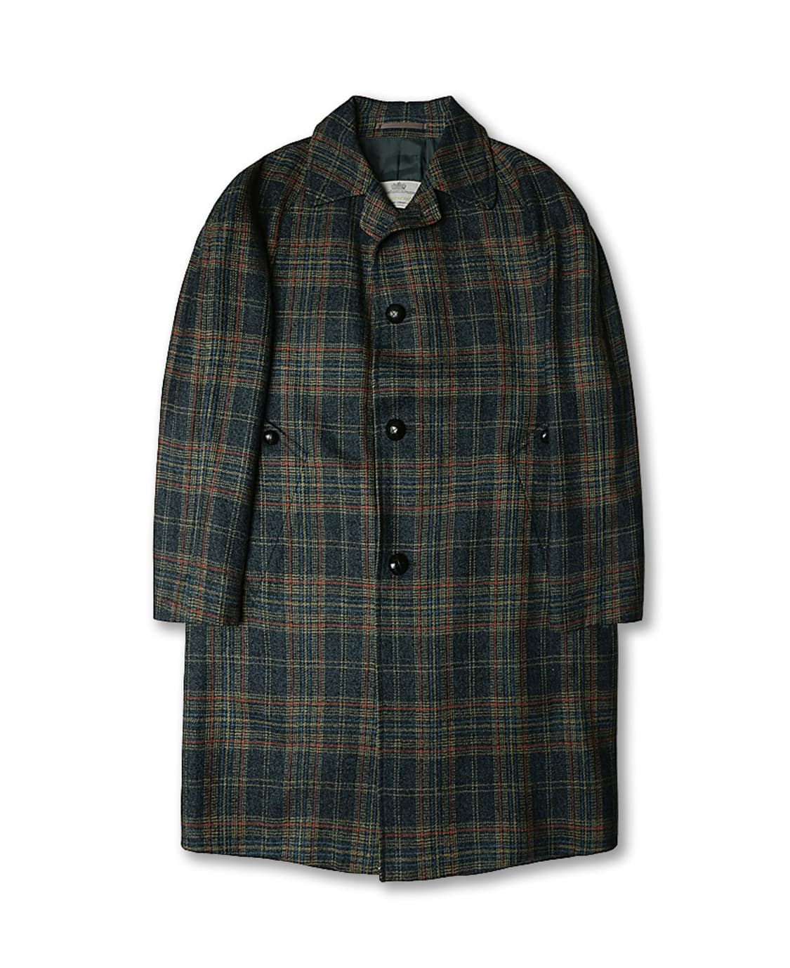 아쿠아스큐텀 [Aquascutum] 빈티지 체크 헤리티지 나그랑 코트 상품이미지1