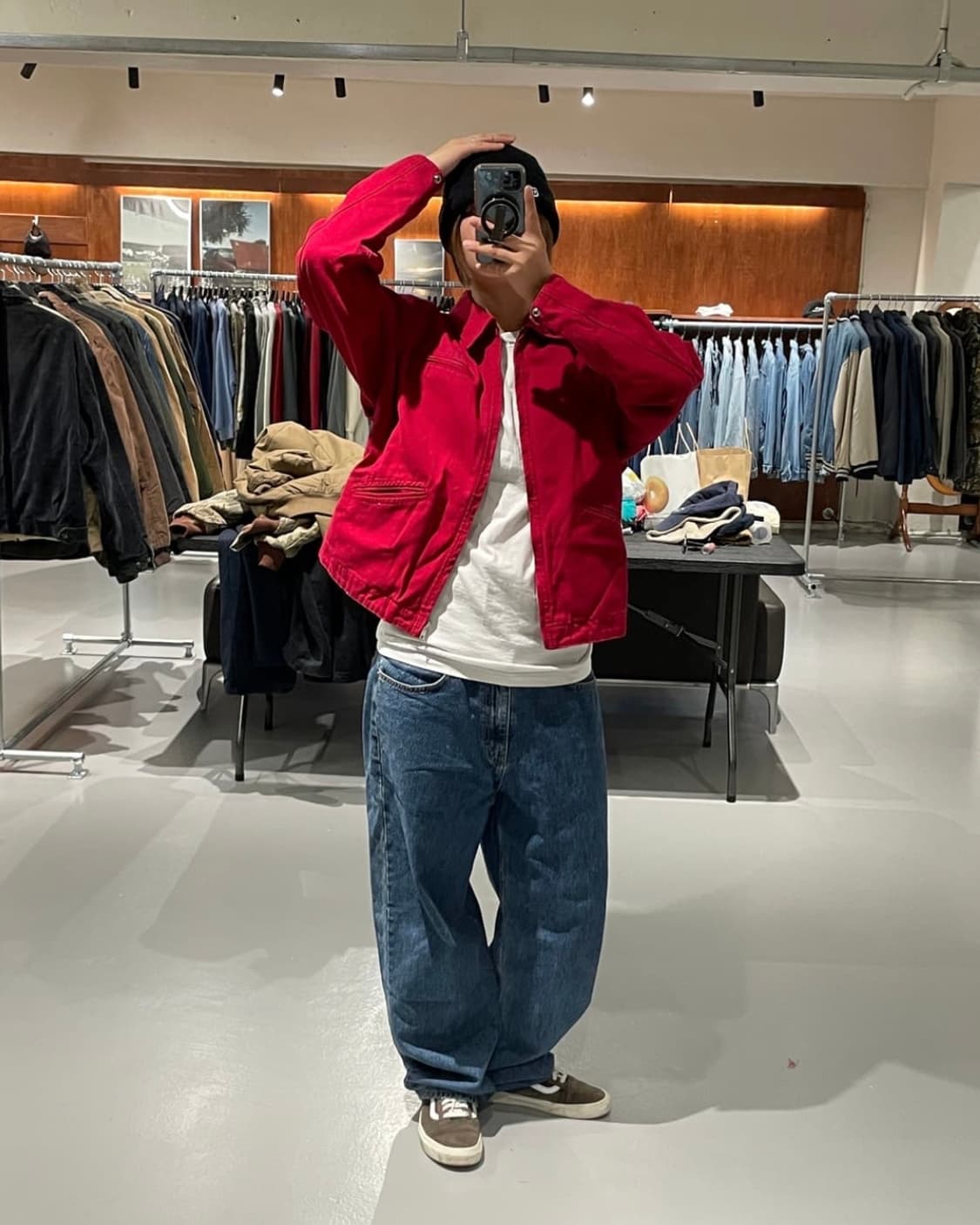 빈티지 워크 자켓 상품이미지1