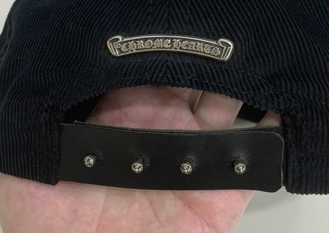 [OS]크롬하츠 바인대거 코듀로이 캡 모자 블랙 상품이미지6