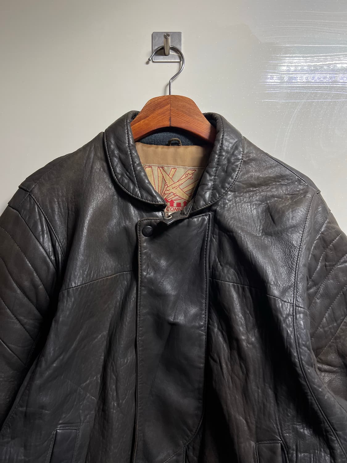 빈티지 밀라노 커넥션 가죽자켓 상품이미지2