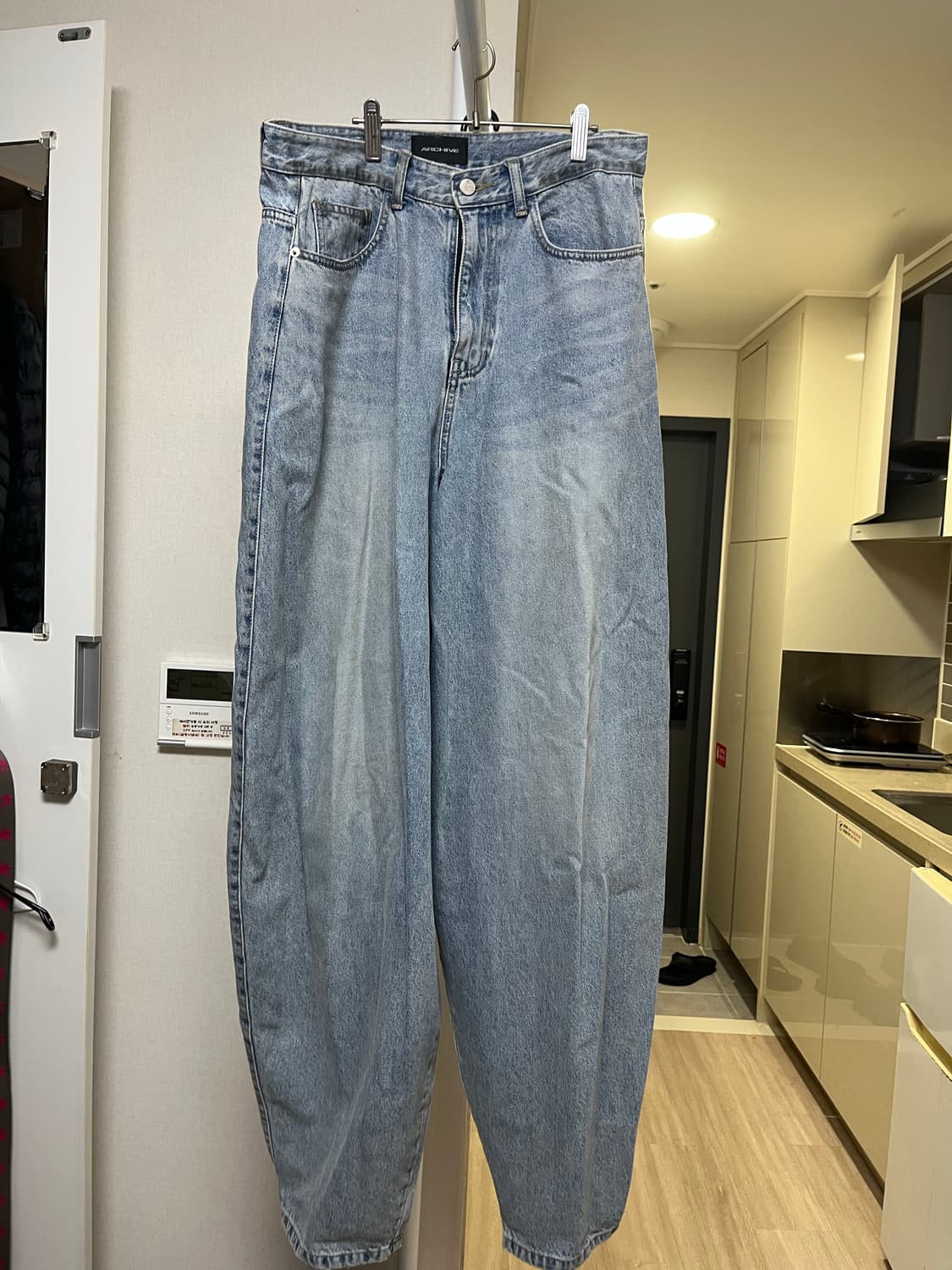 오더아카이브 배기 와이드 데님 팬츠(30) 상품이미지4