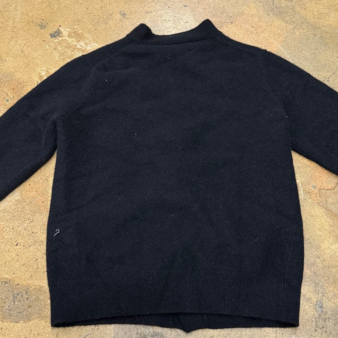 꼼데가르송 블랙 가디건 상품이미지4