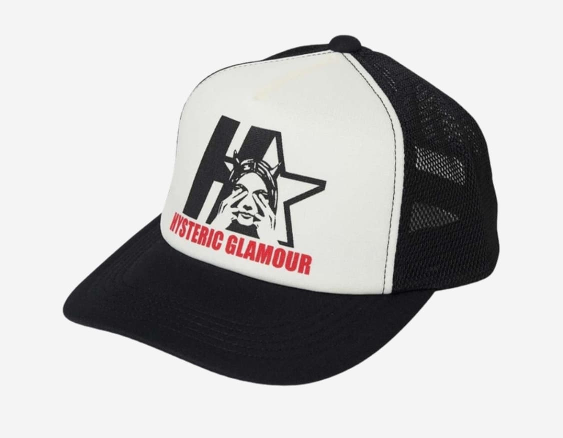 [새상품/OS] 히스테릭 글래머 스타 이블 메쉬 캡 블랙 상품이미지1