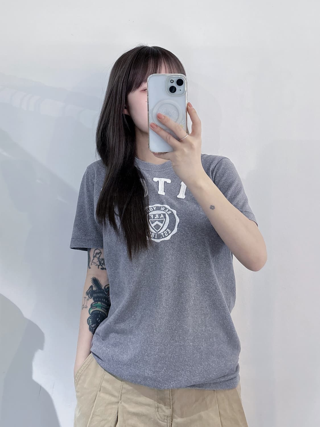 아베크롬비 빅로고 반팔 상품이미지1