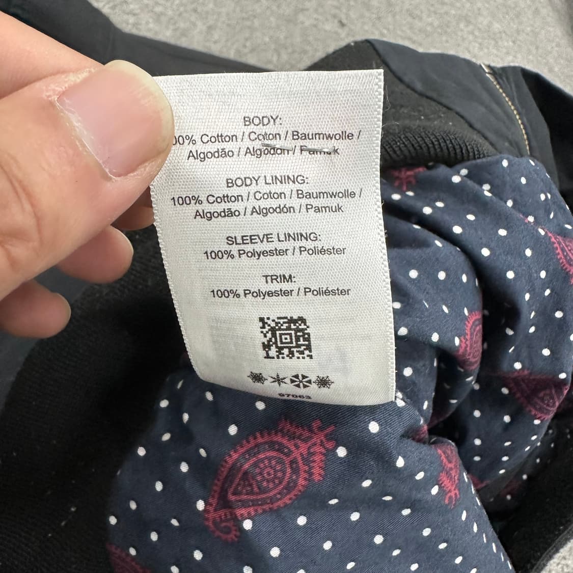 프레드페리 스윙톱 블루종 상품이미지6