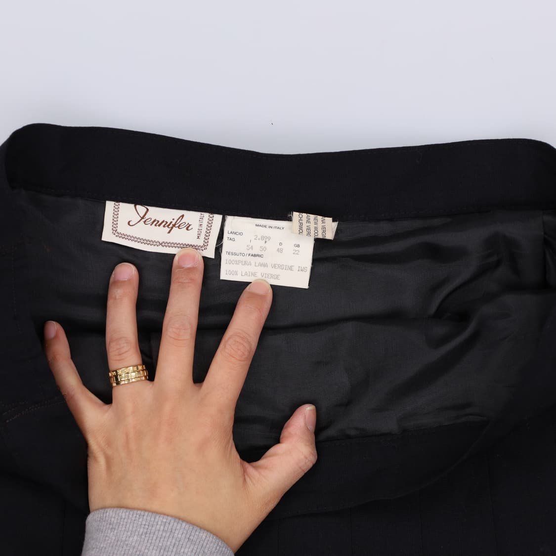 48 제니퍼 여성 플리츠 롱 치마 0414H1 상품이미지3