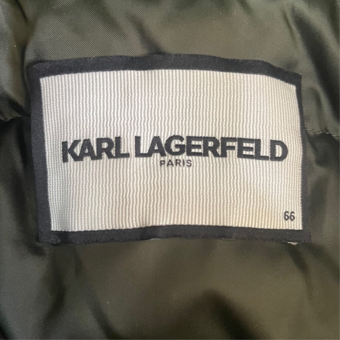 칼라거펠트 라쿤모 구스다운 야상 패딩 66 상품이미지4