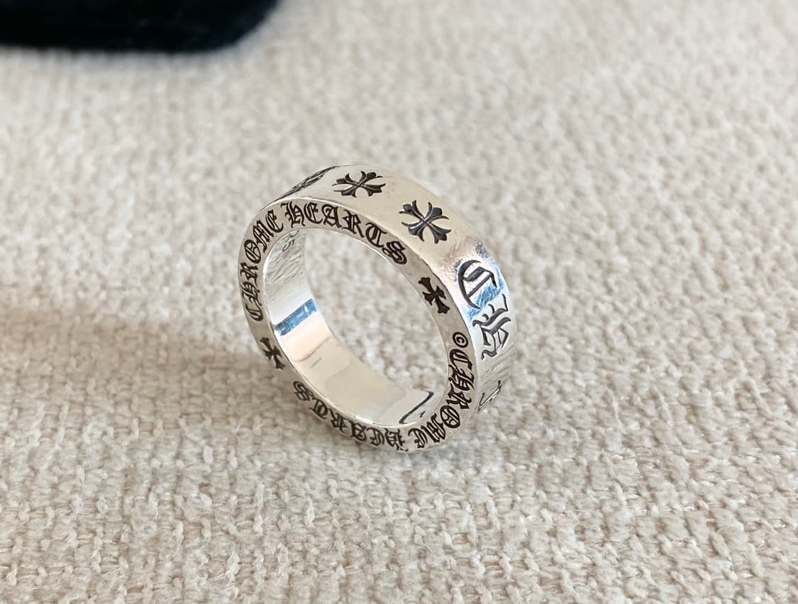 크롬하츠 포에버링 15호 실버 정품 상품이미지5