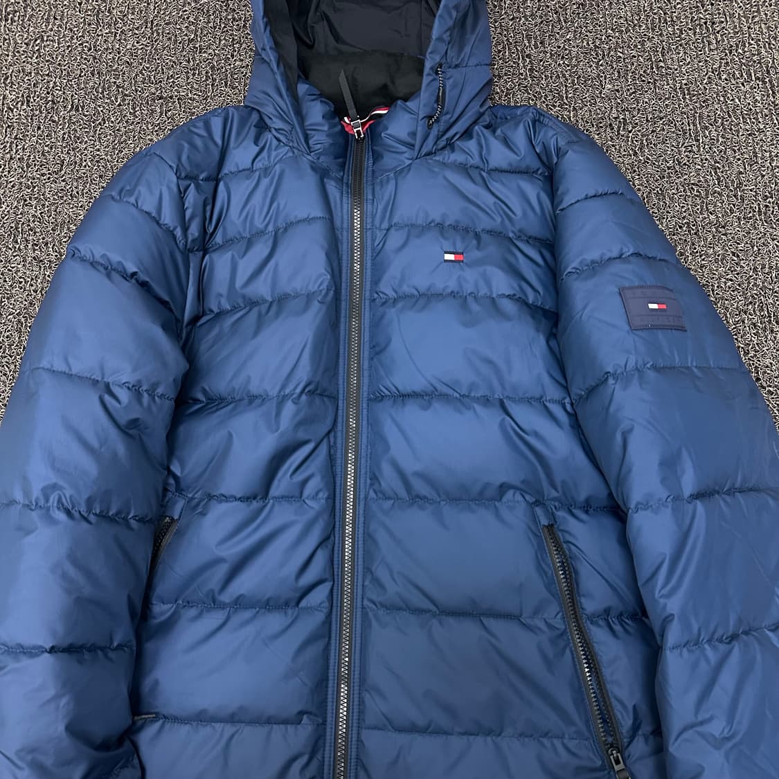 타미힐피거 푸퍼 패딩 점퍼 네이비 L 상품이미지2