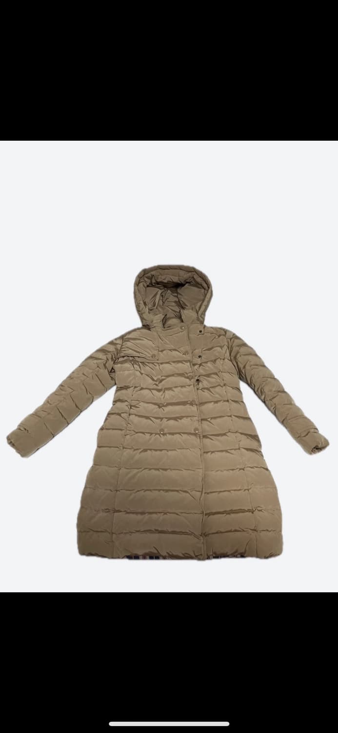 Devernois 오리털 빵빵한 핏 예쁜 사파리 패딩 베이지 55 상품이미지1