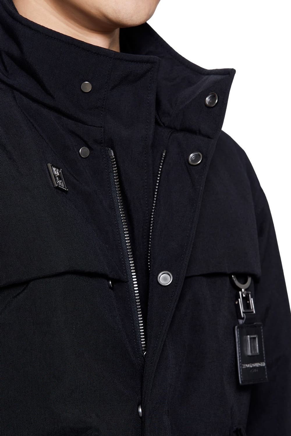 우영미 22fw 코듀라 패딩 블랙 46 상품이미지6