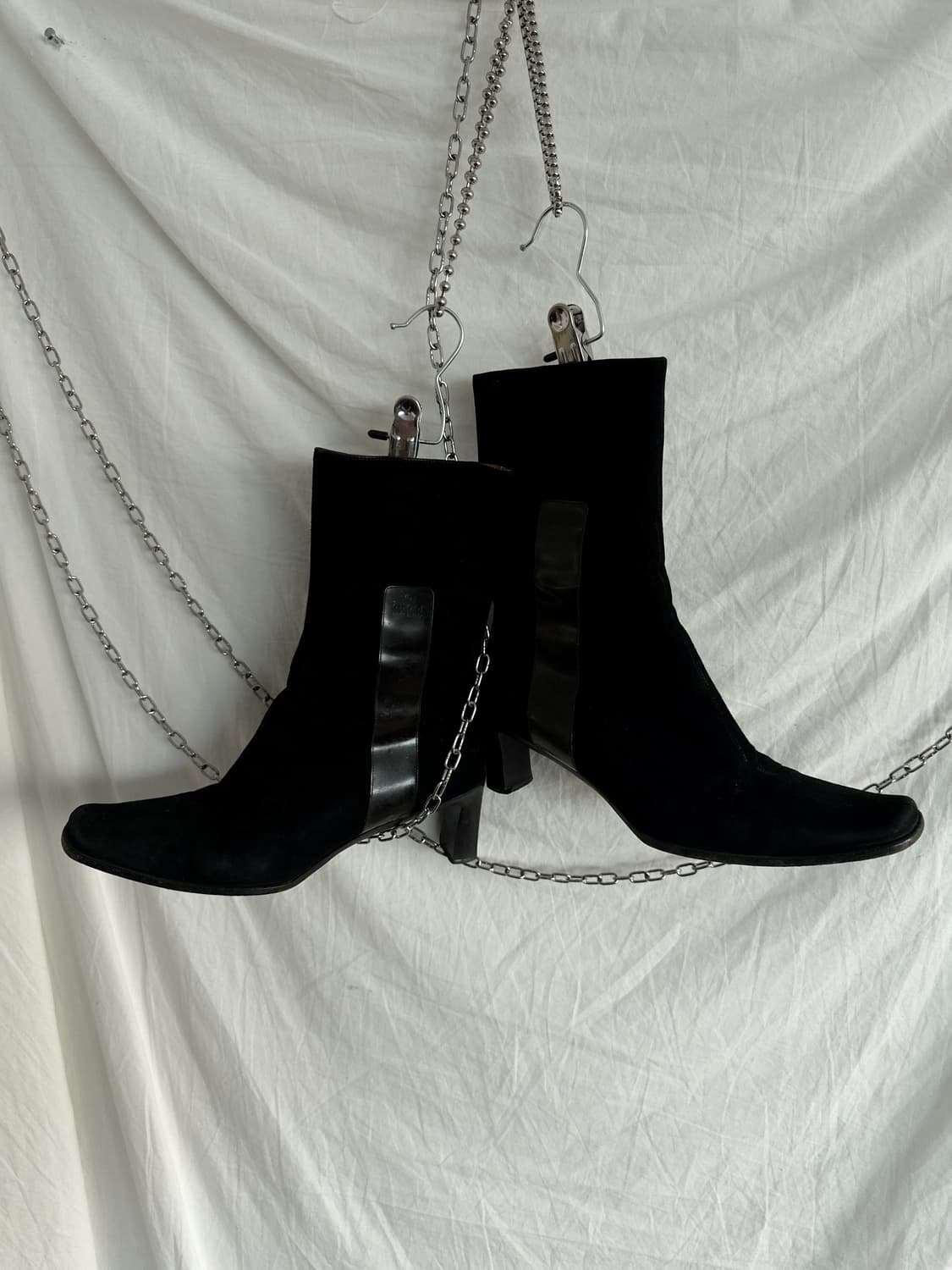 구찌 by 톰포드 스퀘어토 스웨이드 부츠 상품이미지1