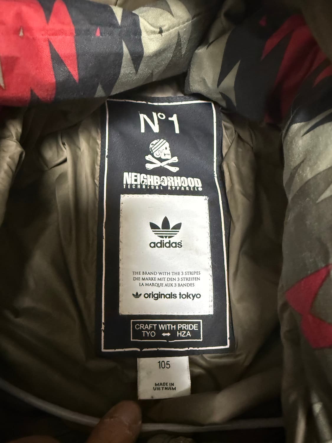 네이버후드 X 아디다스 치마요 다운패딩 상품이미지10