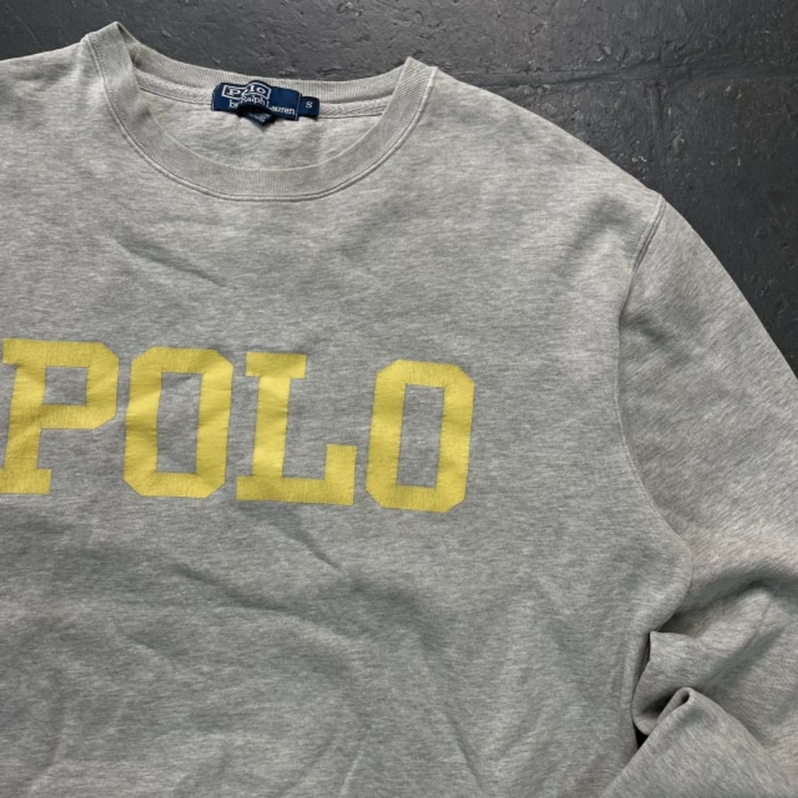 95-100 폴로 스펠아웃 맨투맨  상품이미지2