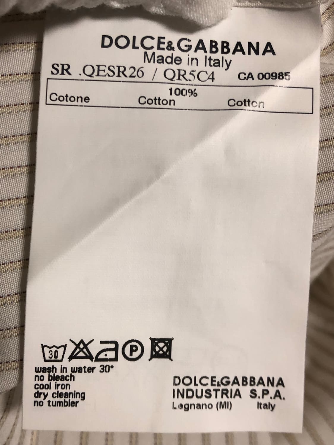 돌체앤가바나 스트라이프 셔츠 상품이미지9