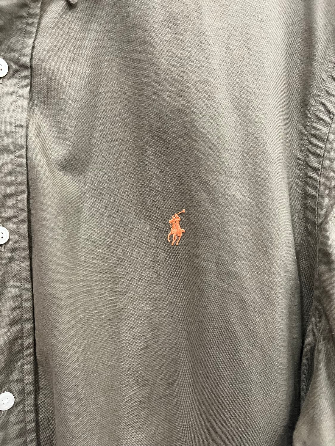 폴로 랄프로렌 셔츠 카키 #csz807 상품이미지3