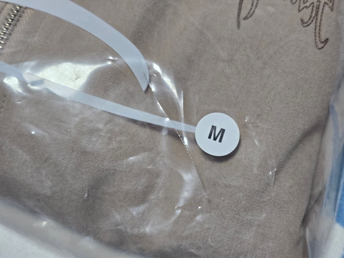 [M] REVENGE 리벤지 자수 봄버 베이지 상품이미지6