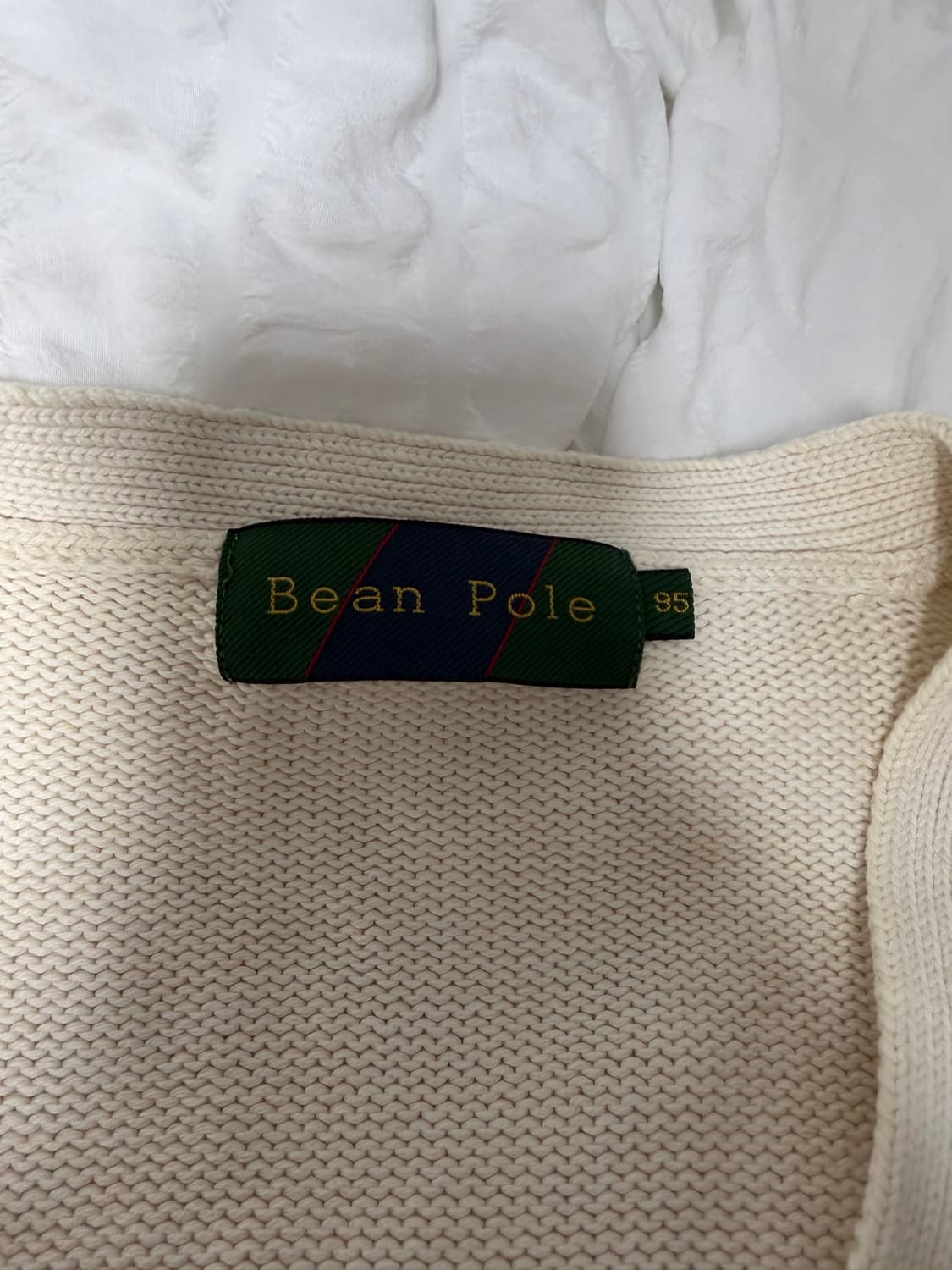 빈폴 아이보리 가디건 상품이미지3