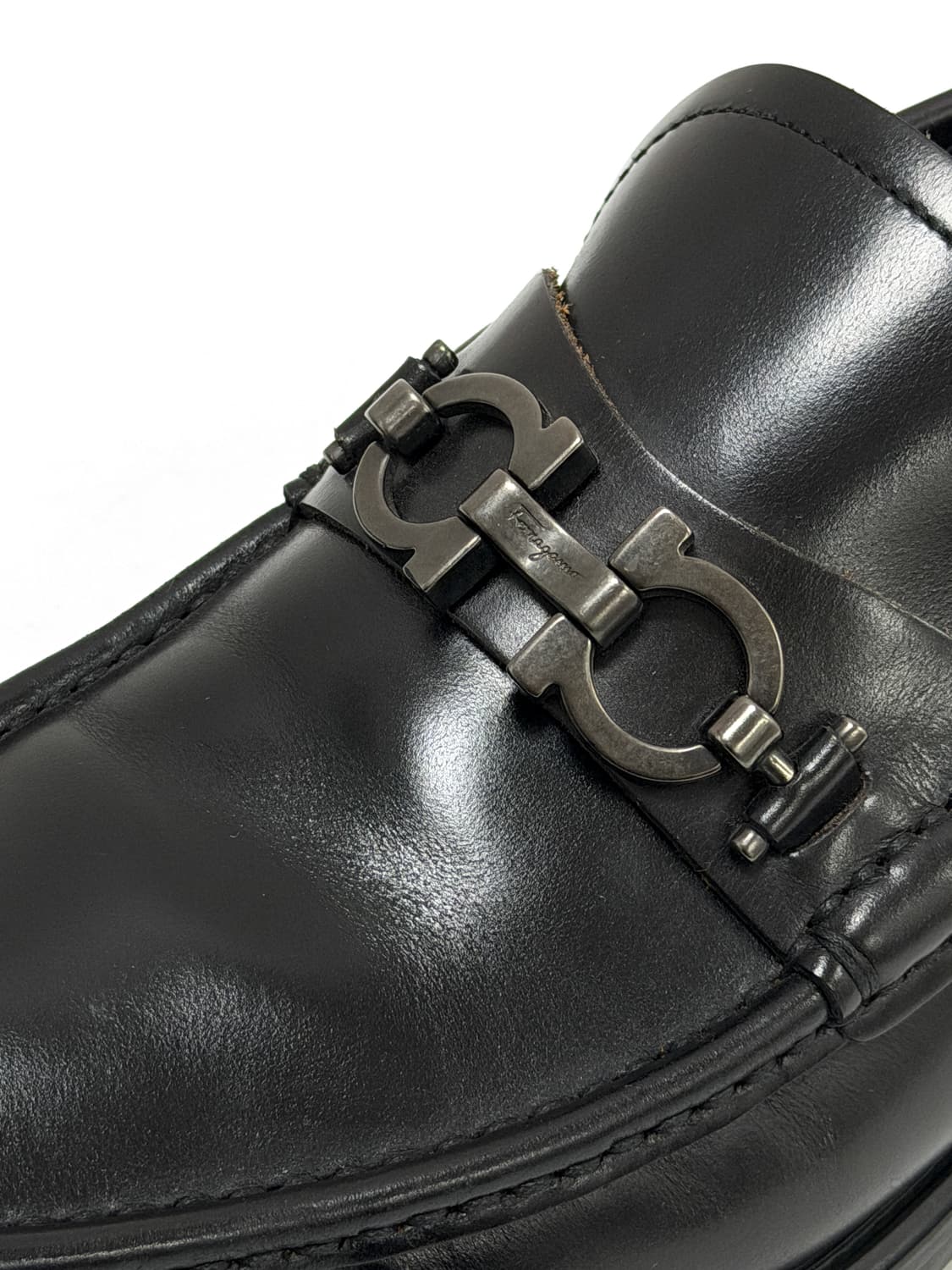 페라가모 간치니 레더 비트 로퍼 상품이미지7