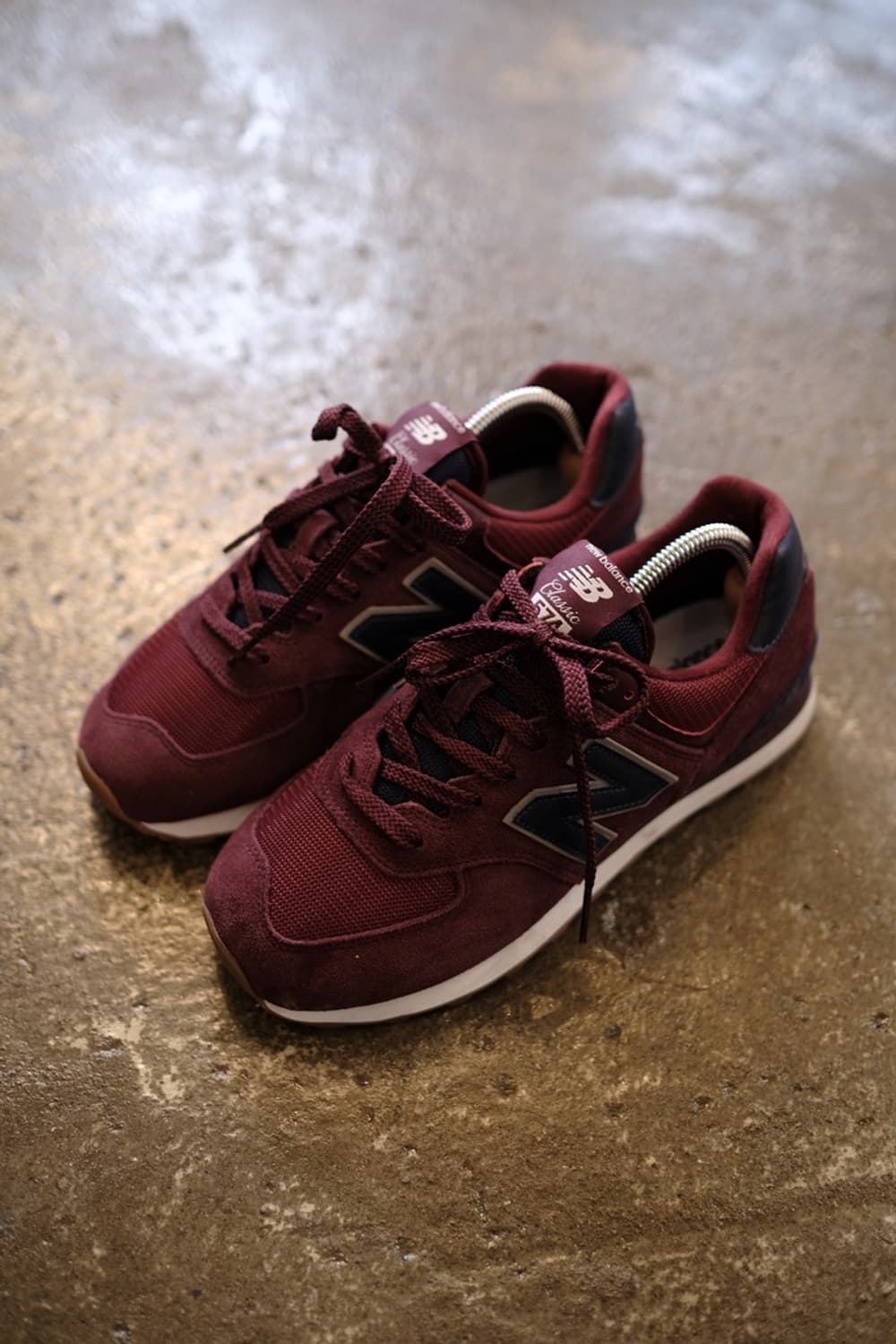 NewBalance 574 클래식 버건디 상품이미지1