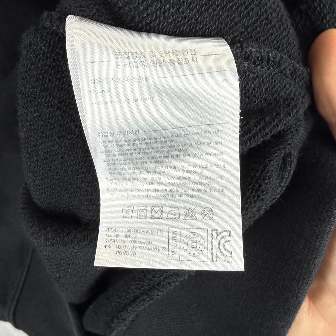 (L) LMC 박스로고 맨투맨 블랙 상품이미지5