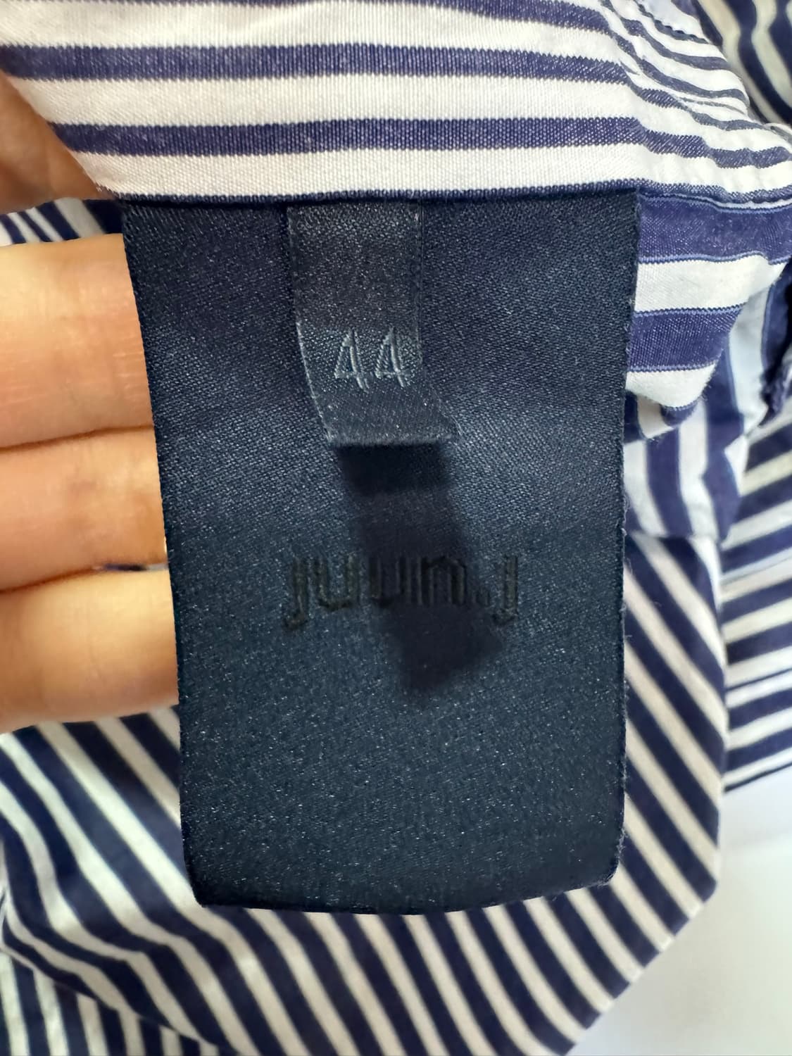 준지 스트라이프 긴팔 셔츠(44사이즈) 상품이미지4