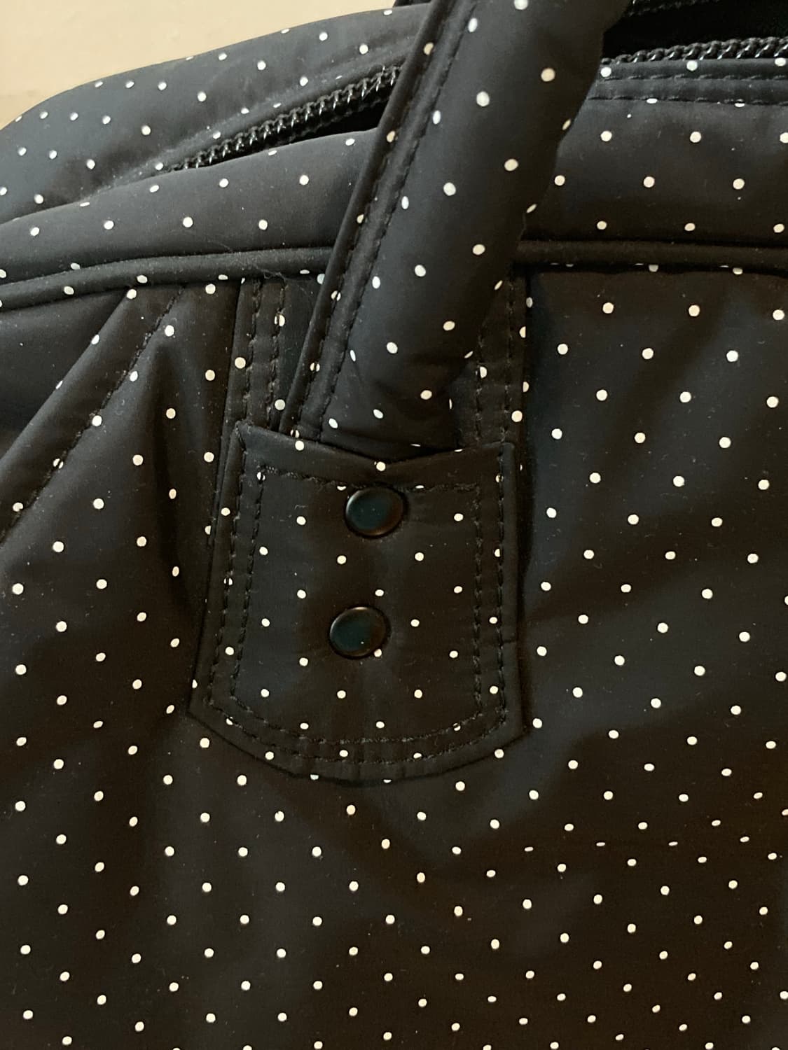 포터 porter 헤드포터 블랙뷰티 도트 땡땡이 탱커 보스톤 백 상품이미지4