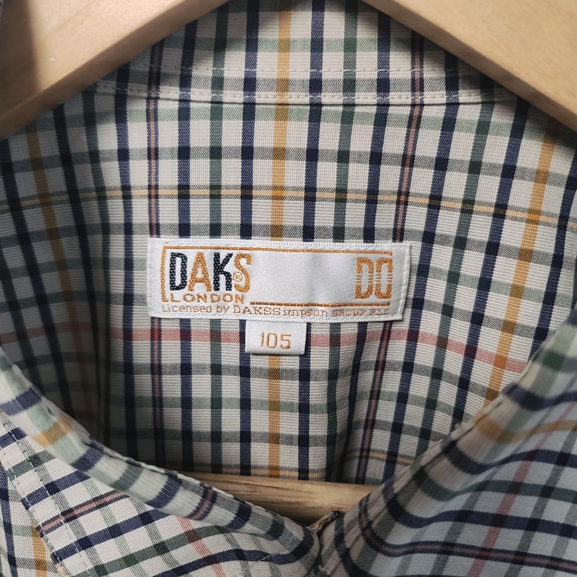 [105] 닥스 반팔 체크 셔츠 상품이미지3