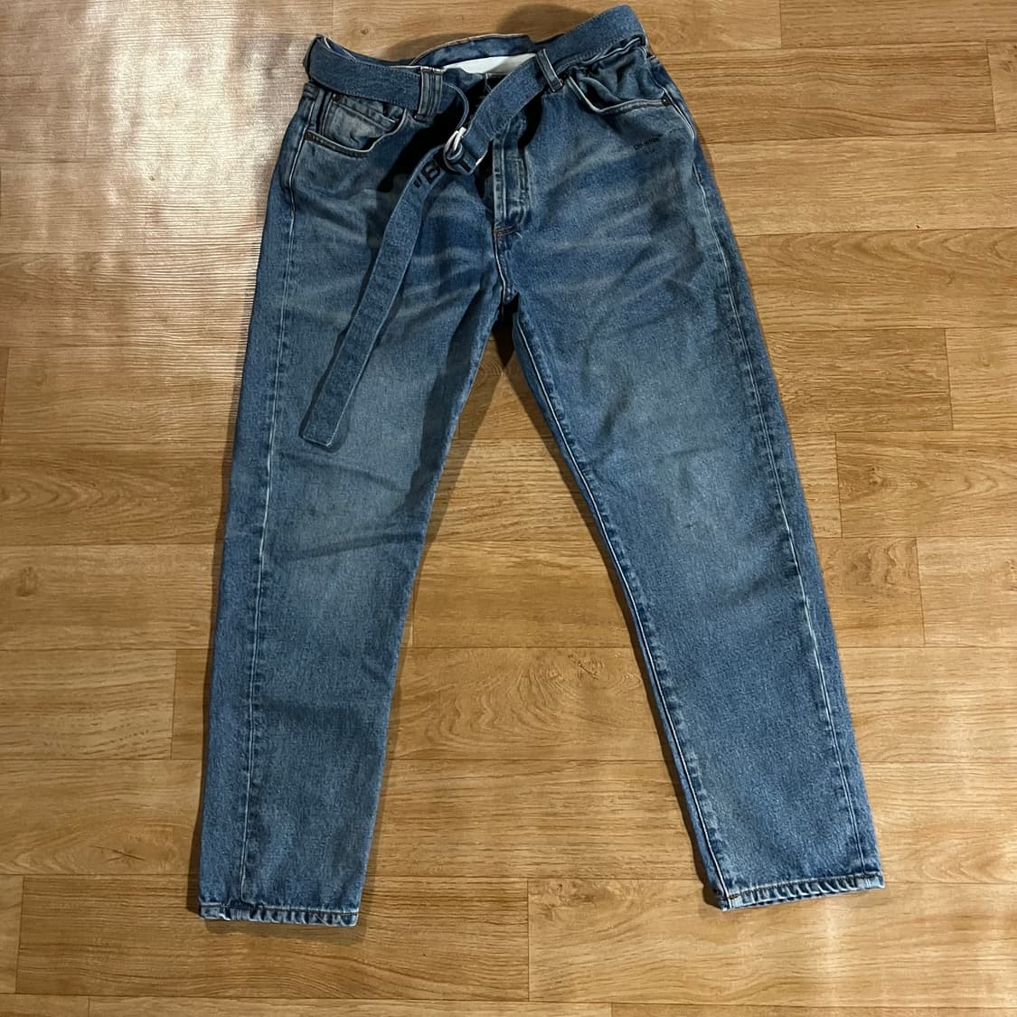 [33] 오프화이트 마징가 데님진 상품이미지8