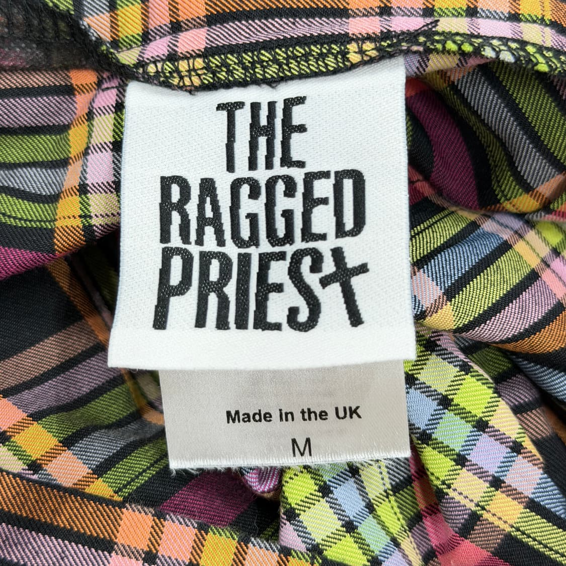 더래그드프리스트 모리걸 체크 치마 바지 m 상품이미지4