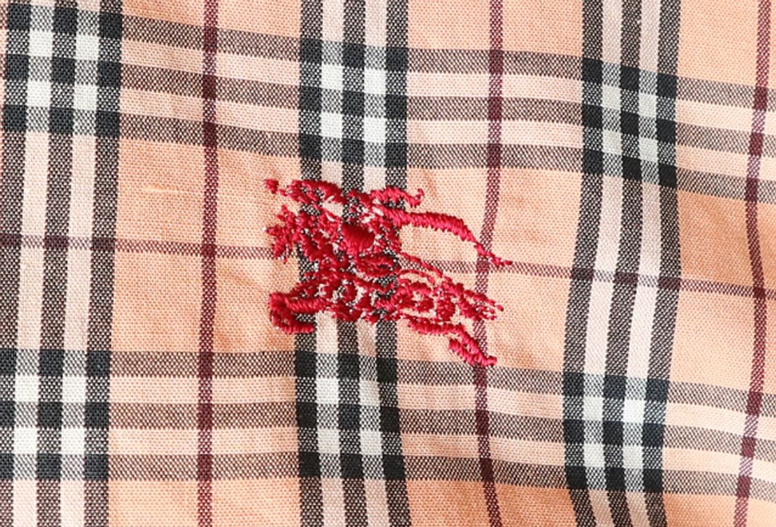 BURBERRY 버버리 블루라벨 핑크&노바체크 남방 상품이미지4