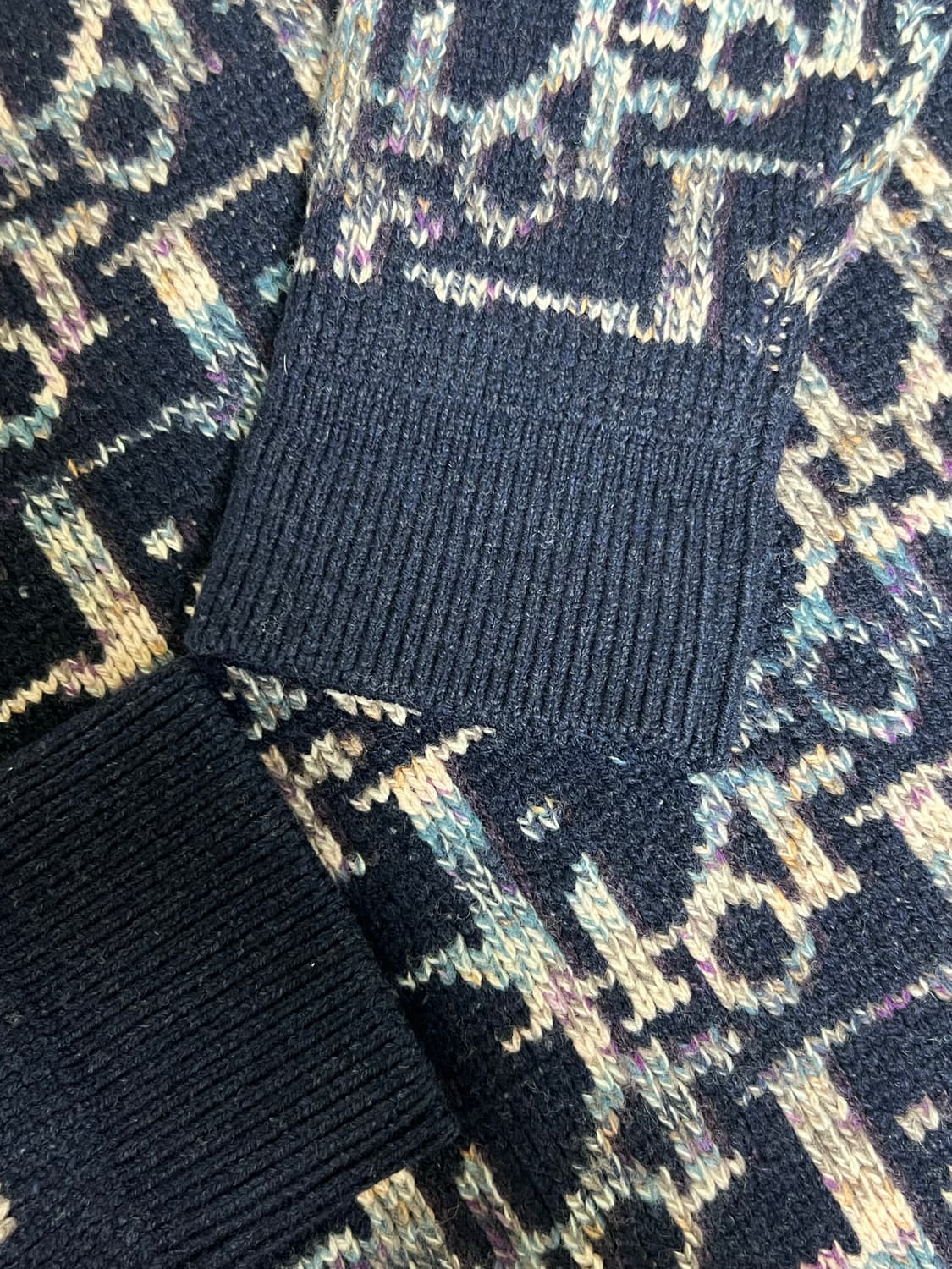 [정품] 디올 오블리크 자카드 니트 M 상품이미지4