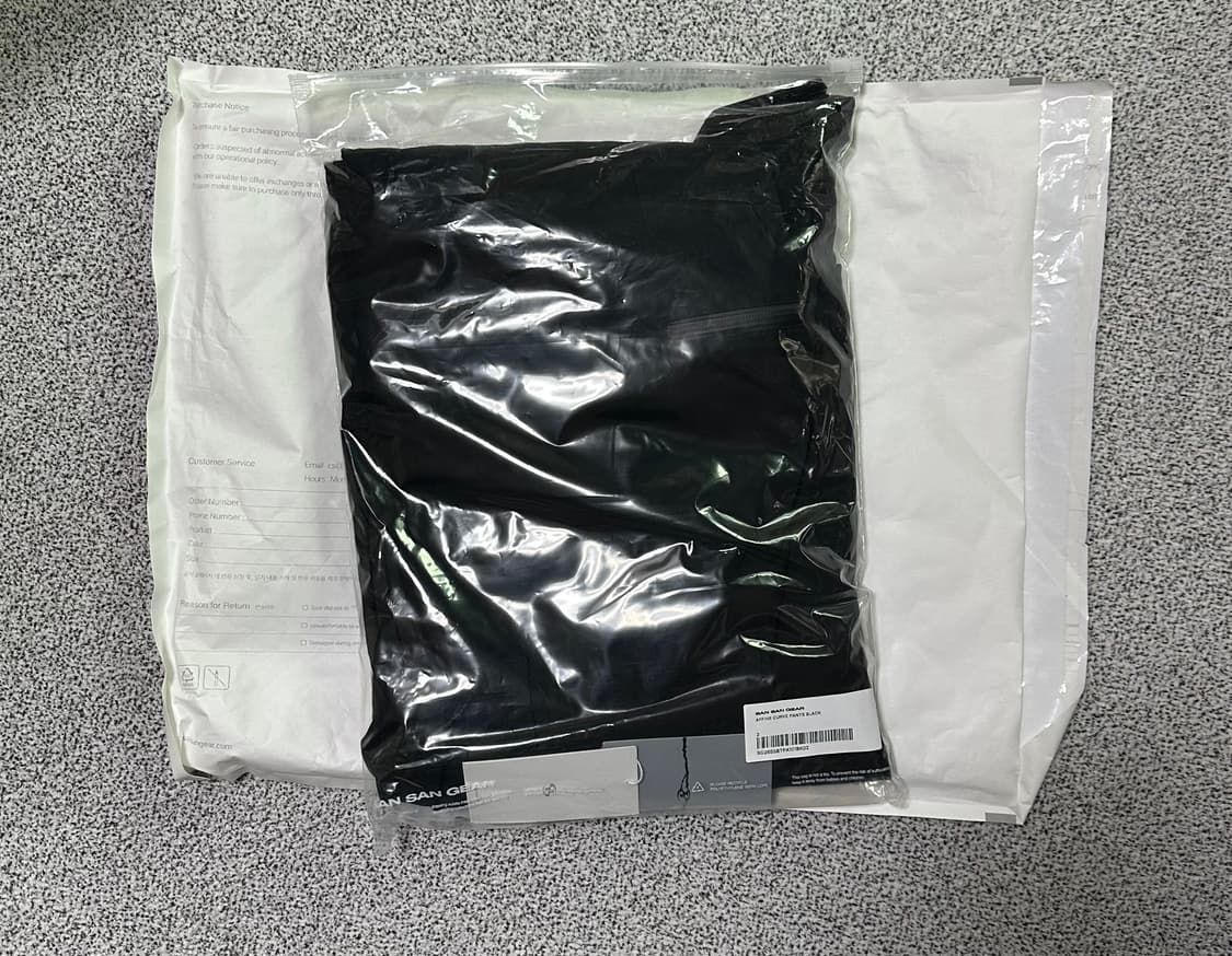 산산기어 어파인 커브 팬츠 2사이즈 팝니다 상품이미지1