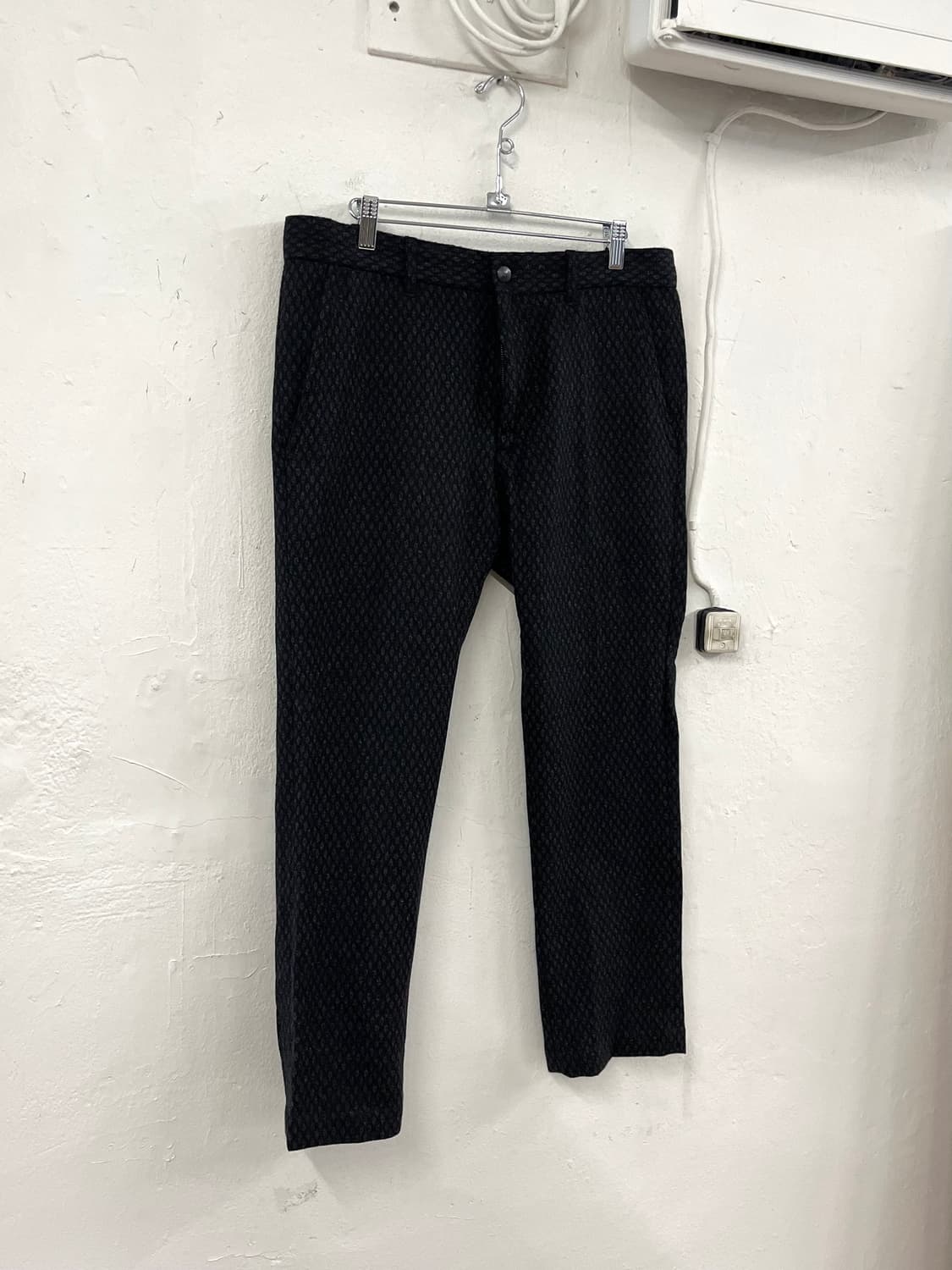 앤드뮐미스터 앰브로이드 패턴 울 트라우저 상품이미지2