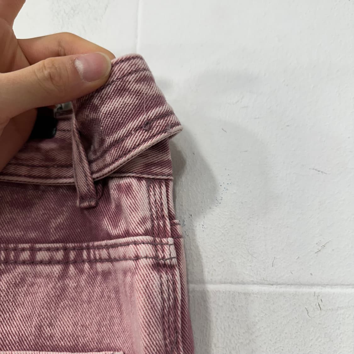 앤더슨 벨 오버다이 카펜터 데님팬츠 상품이미지4