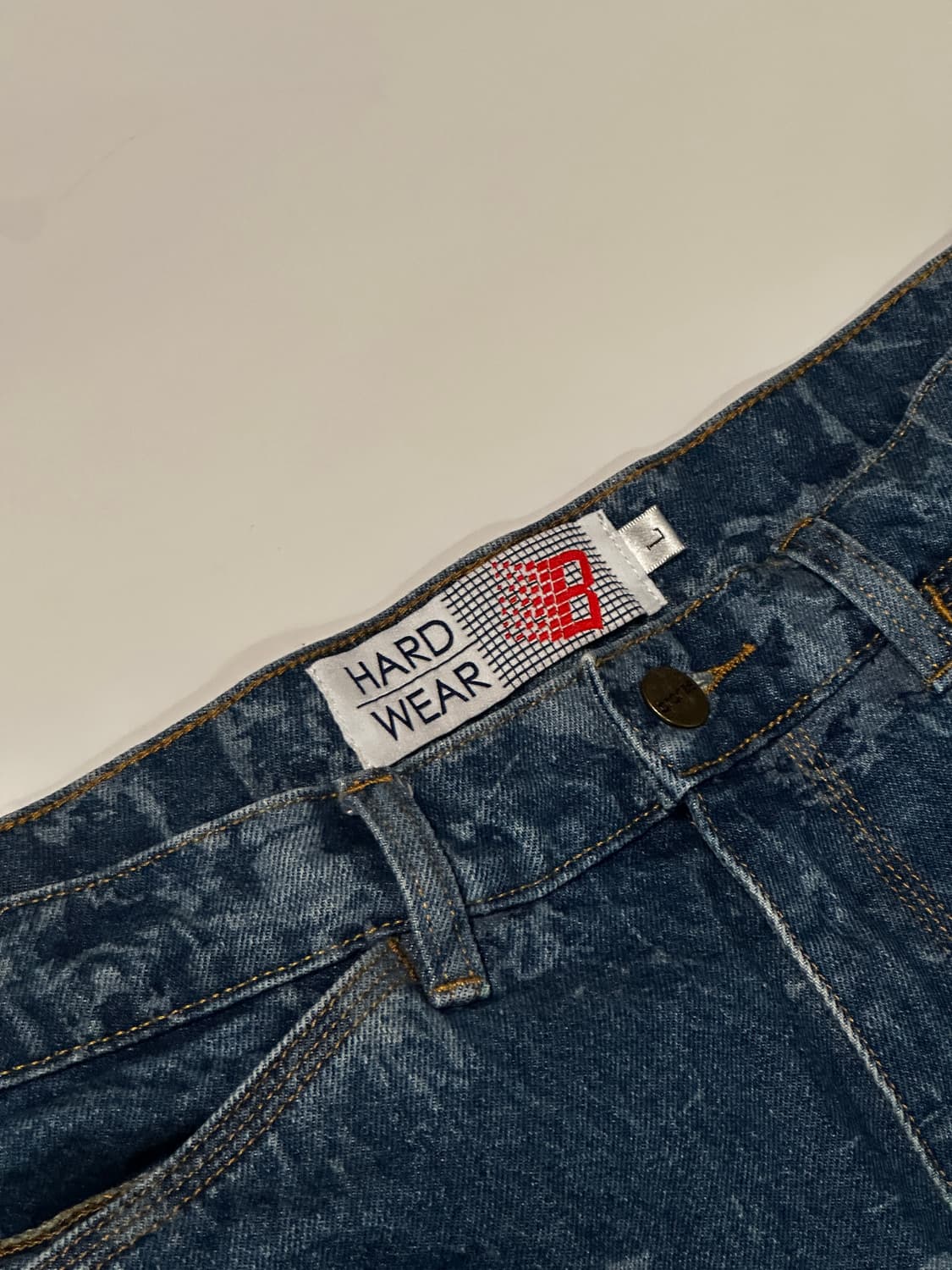 Bronz56k 타이어 트랙 데님 상품이미지4