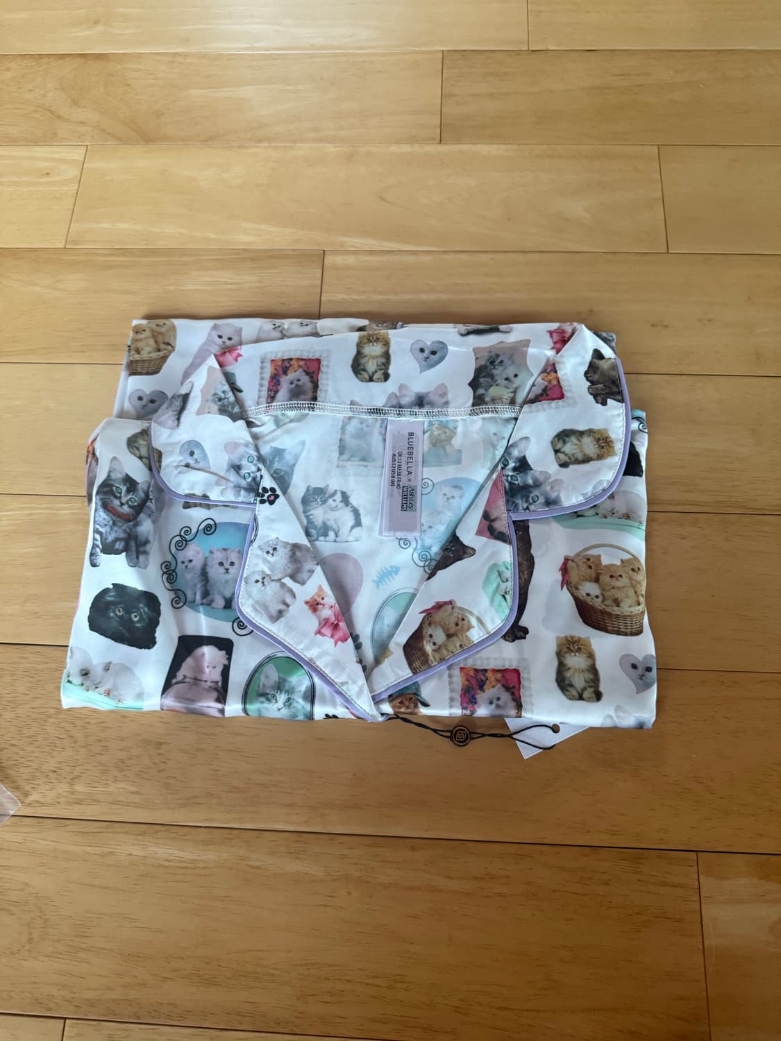 애슐리 윌리엄스 키튼 새틴 파자마 새상품 상품이미지4