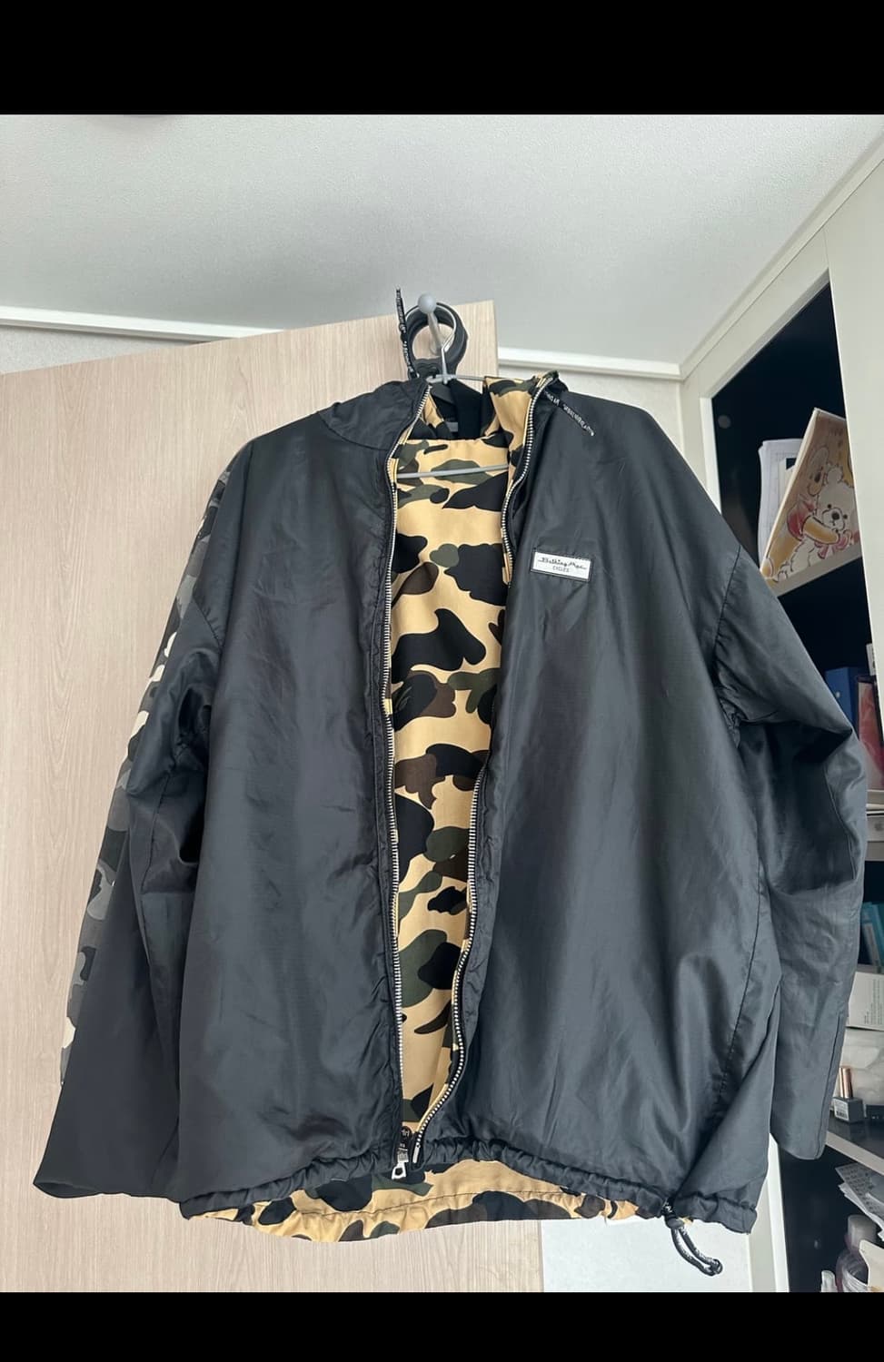 베이프 황계 리버시블 바람막이 m 상품이미지5