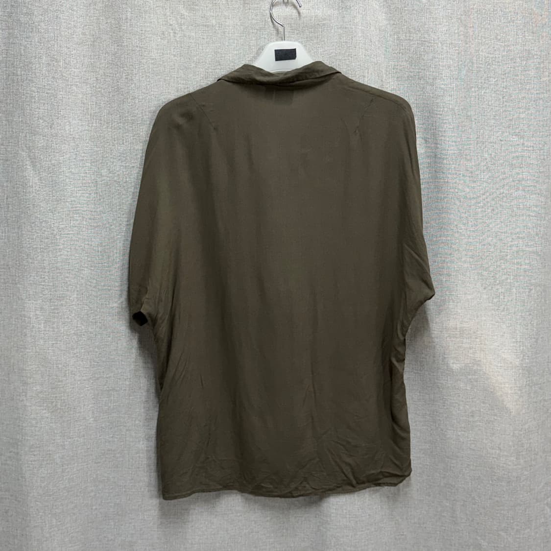 [F] ASOS 아소스 비스코스 오픈카라 반팔 셔츠 상품이미지4