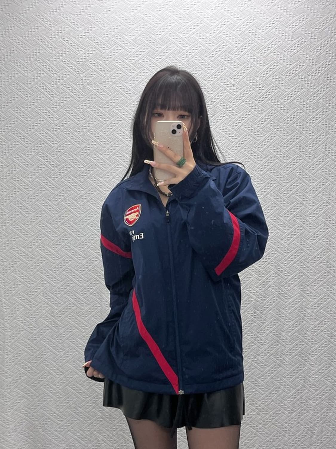 나이키 올드스쿨 레트로 아스날 유니폼 바람막이 L C09871 상품이미지2