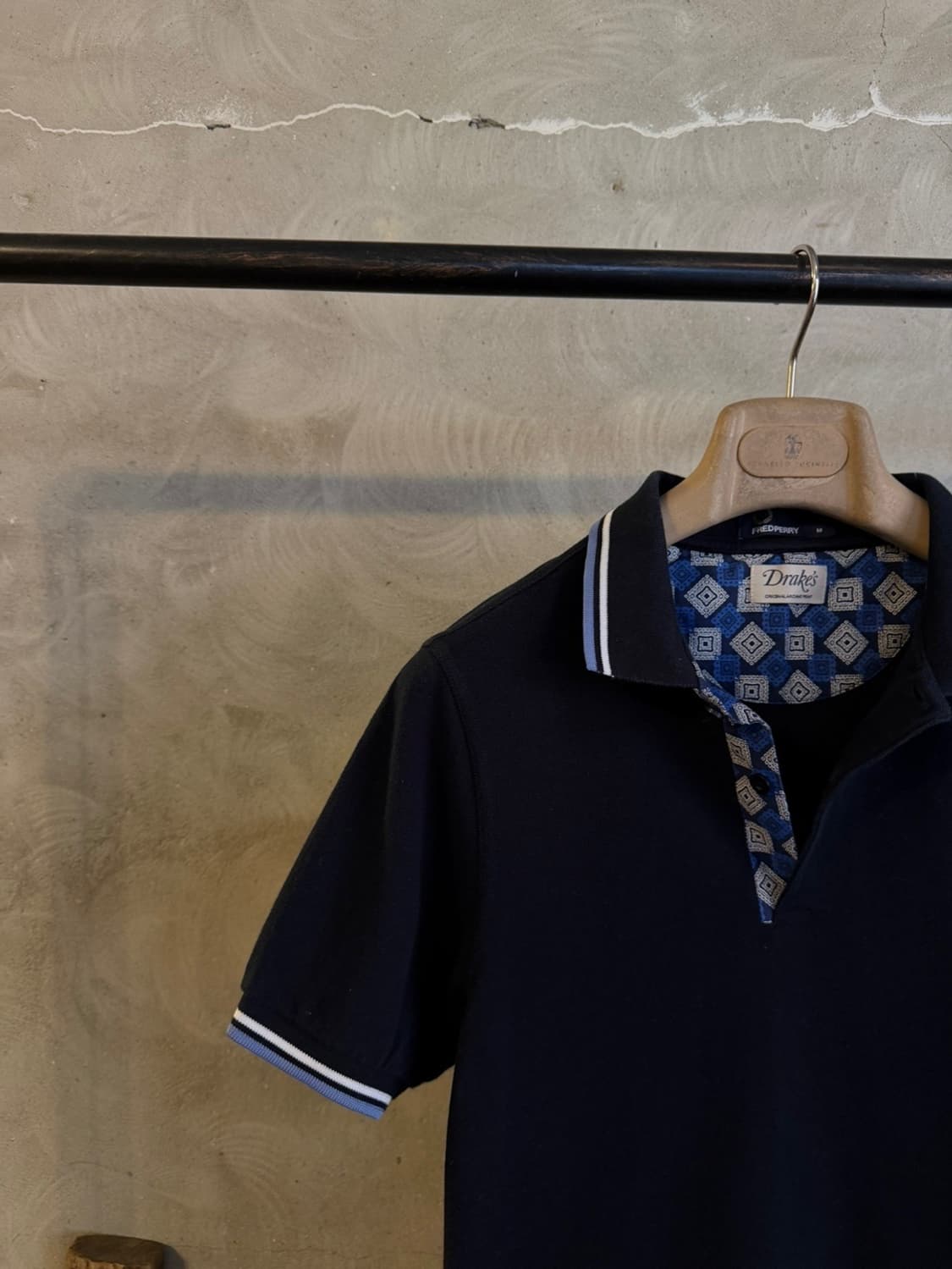 프레드 페리 X 드레익스 pk 셔츠 슬림100 상품이미지2