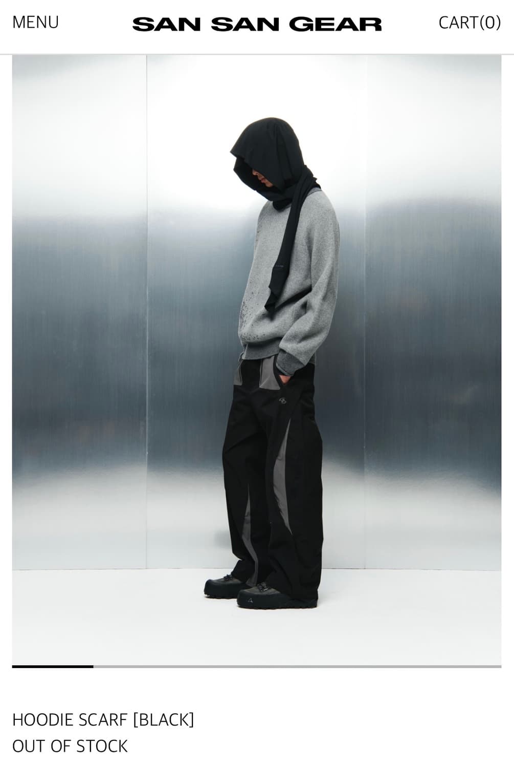 산산기어 후디 스카프 (Hoodie Scarf) 상품이미지1