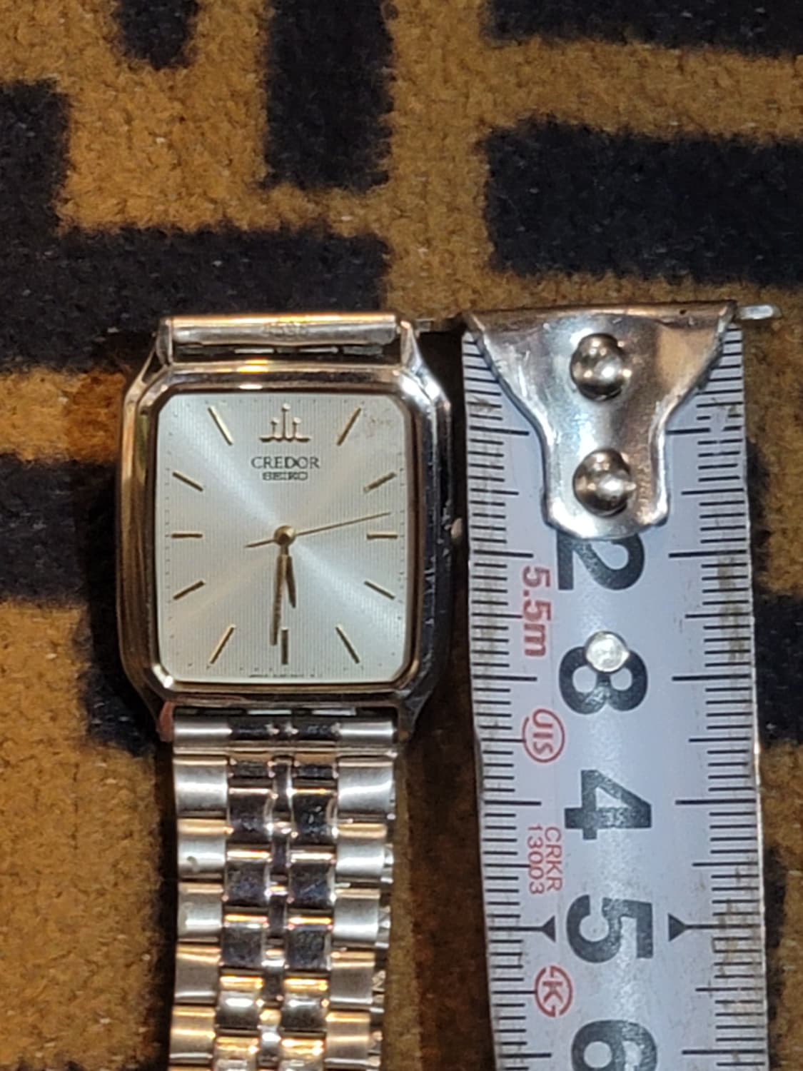 세이코 크레도르 사각 시계 풀박스  상품이미지7