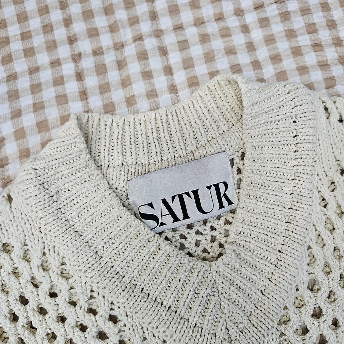 세터 펀칭 니트 조끼 남자100 상품이미지3