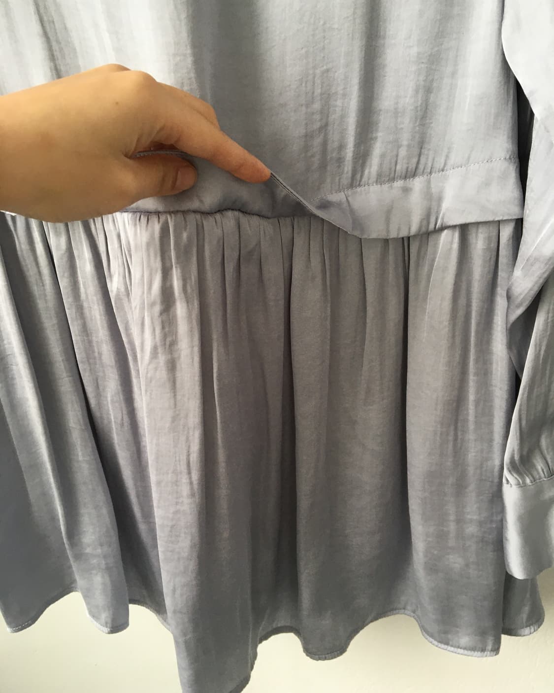 Glossy blouse 상품이미지4